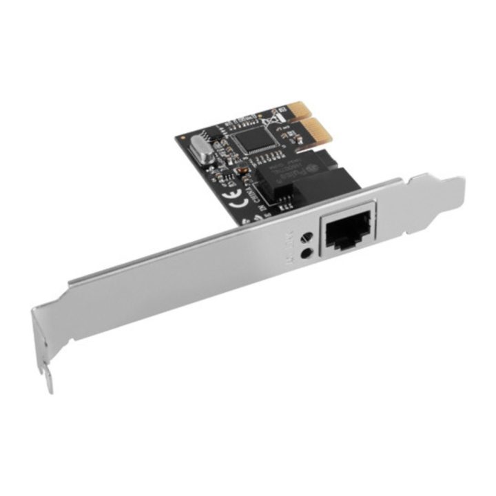 Lanberg Ethernet RJ45 PCI-e 1 Port Gigabit LP Network Card…