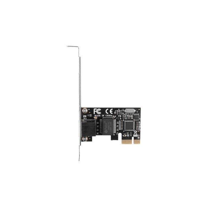 Placa de rede Lanberg Ethernet RJ45 PCI-e 1 porta Gigabit lp…