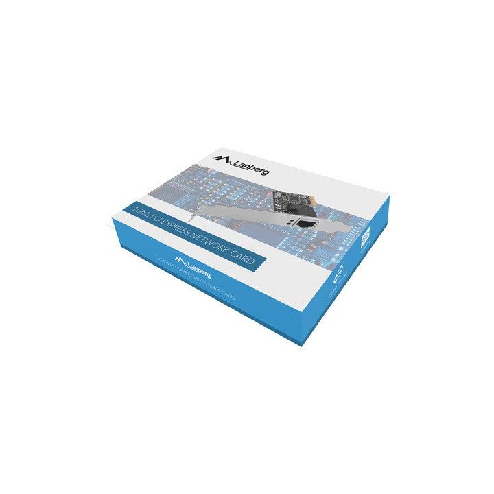Lanberg Ethernet RJ45 PCI-e 1 Port Gigabit LP Network Card…