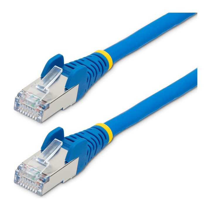StarTech.com 0.5m CAT6a Ethernet Network Cable - Blue - Low Smoke…