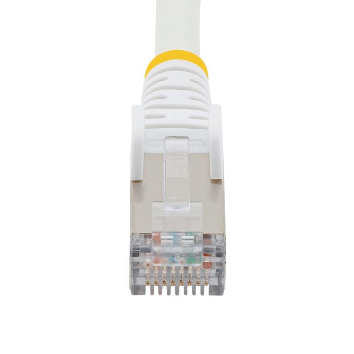 StarTech.com 0.5m CAT6a Ethernet Network Cable - White - Low Smoke…