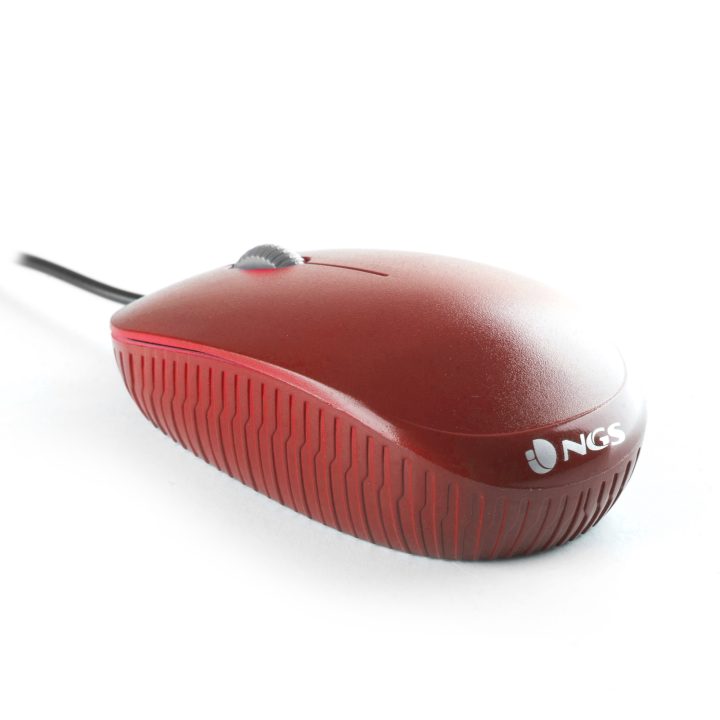 NGS Flame ratón Mano derecha USB tipo A Óptico 1000 DPI