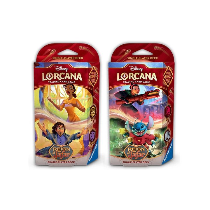 Ravensburger Lorcana TCG Starter Decks Disney Reign of Jafar 8 Units…