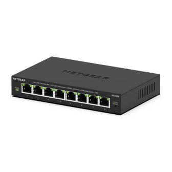 NETGEAR GS308E Gestionado L2/L3 Gigabit Ethernet (10/100/1000) Negro