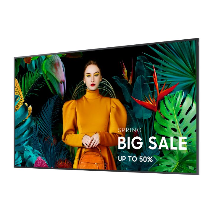 Samsung QB55C Digital Signage Flat Panel 55" LCD Wi-Fi 350 cd/m² 4K…