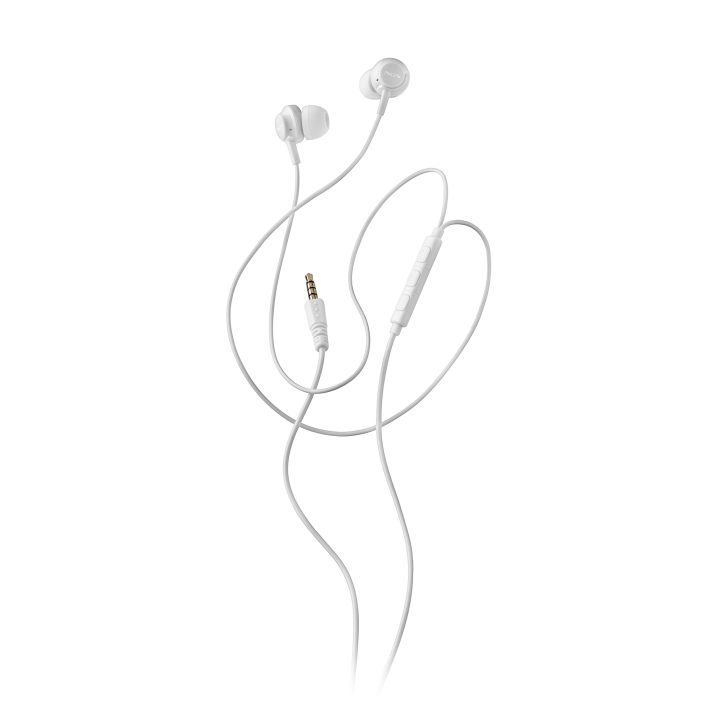NGS CROSS DRIFT WHITE Wired In-Ear Headphones Calls/Music White