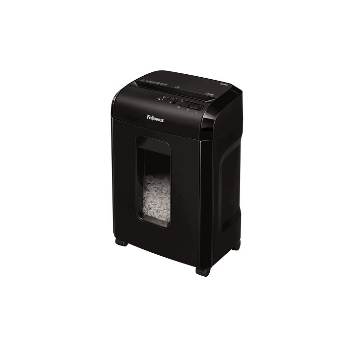 Fellowes Powershred 10M Micro-Cut Paper Shredder Black