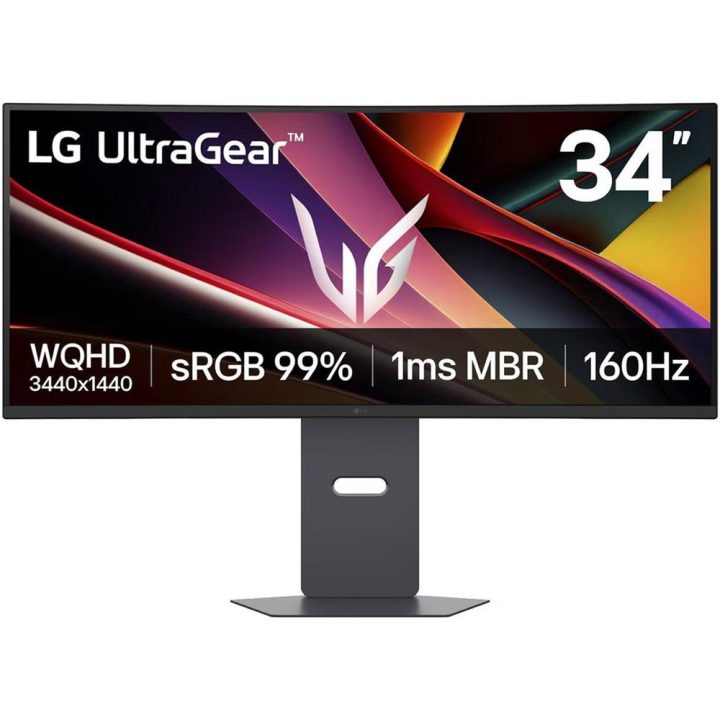 LG 34G600A-B 34" UWQHD 160 Hz Curved VA