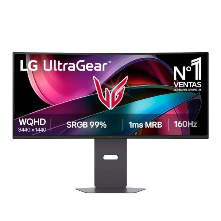 LG 34G600A-B 34" UWQHD 160 Hz VA curvo