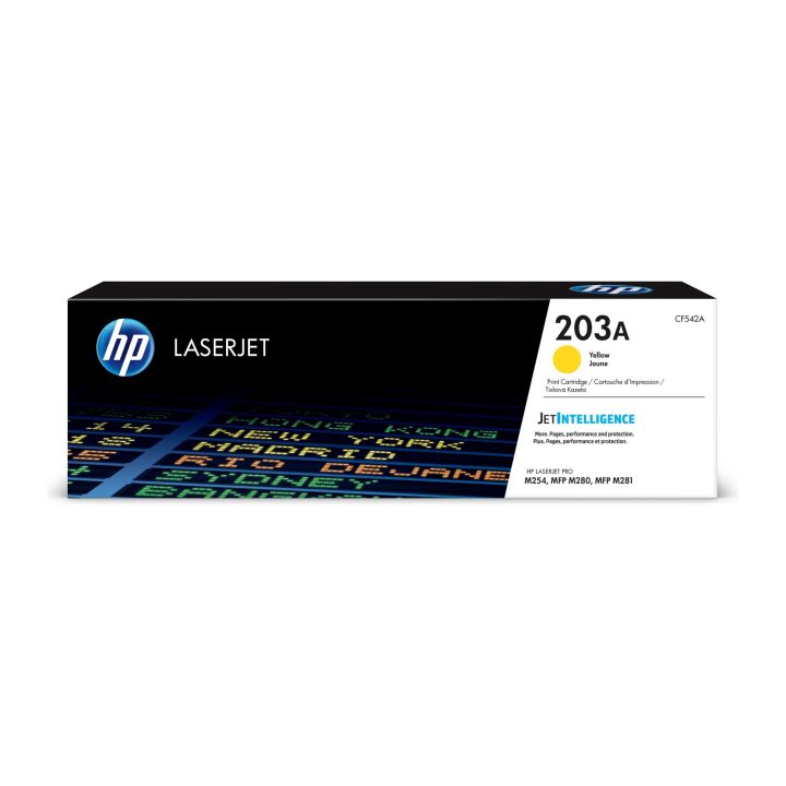 HP Original LaserJet 203A Yellow Toner Cartridge