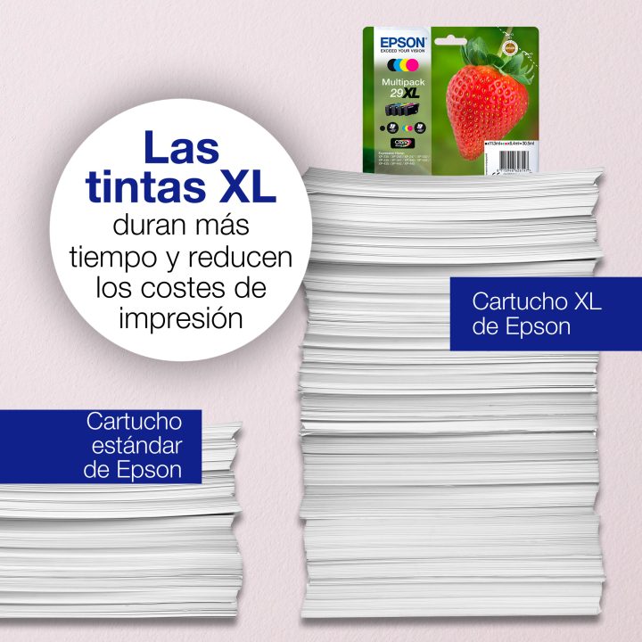 Epson Strawberry Singlepack Cyan 29XL Claria Home Ink
