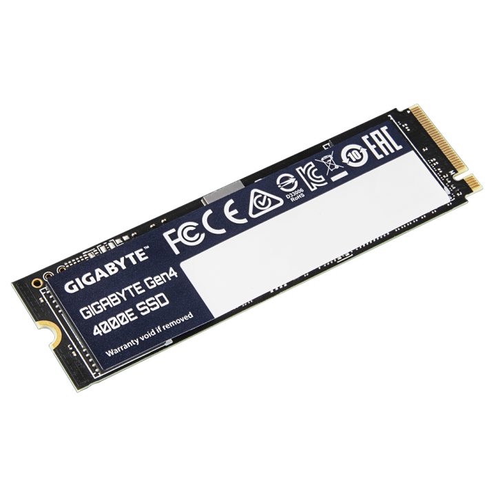 GIGABYTE Gen4 4000E 500 GB M.2 PCI Express 4.0 NVMe 3D NAND