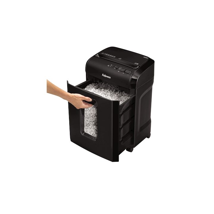 Fellowes Powershred 10M Micro-Cut Paper Shredder Black