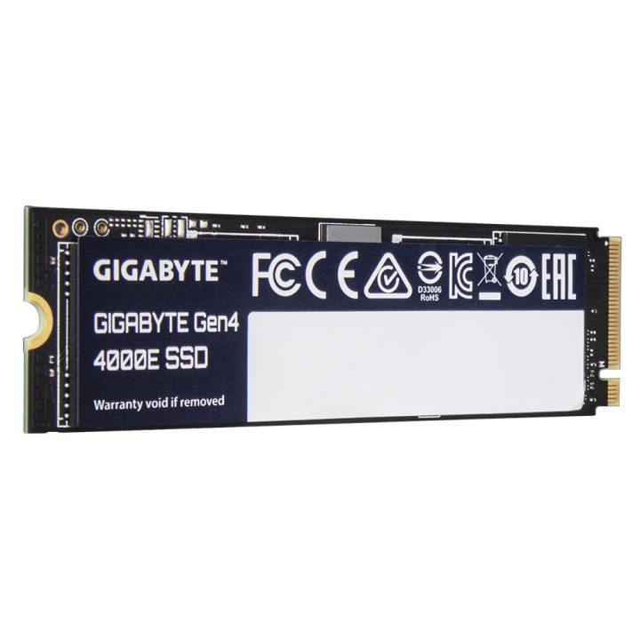 GIGABYTE Gen4 4000E 500 GB M.2 PCI Express 4.0 NVMe 3D NAND