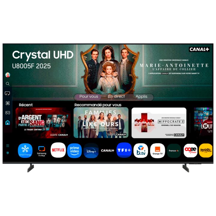 Samsung TU43U8005FU Televisor Inteligente 4K de 43"
