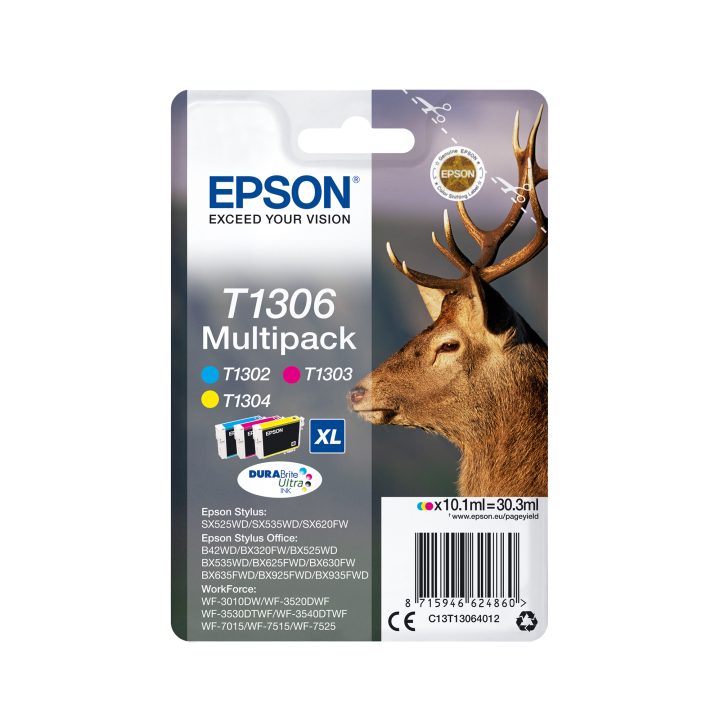 Tinta magenta Epson Stag T1303 DURABrite Ultra Ciervo
