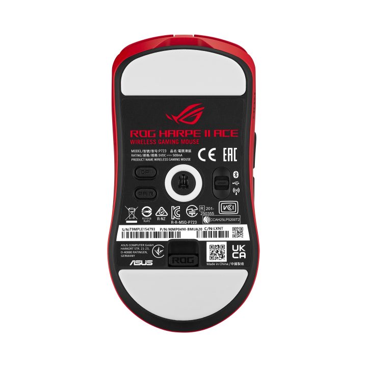 ASUS ROG Harpe II Ace Right-Handed Gaming Mouse RF Wireless +…