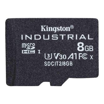 Kingston Technology Cartão microSDHC Industrial 8GB C10 A1 pSLC…