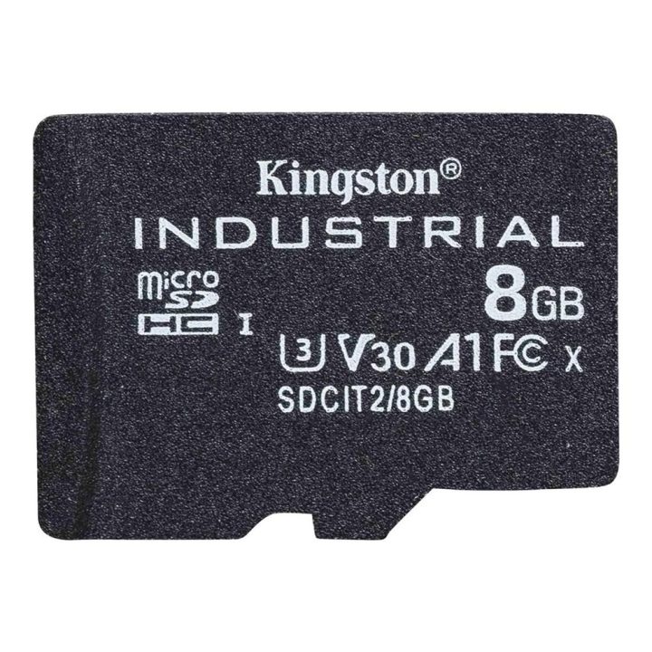 Kingston Technology Cartão microSDHC Industrial 8GB C10 A1 pSLC…
