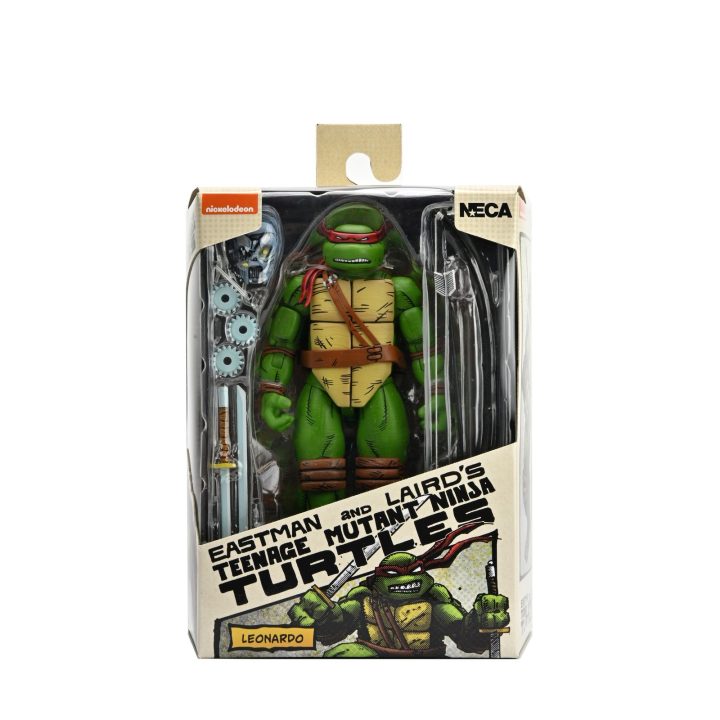 NECA Teenage Mutant Ninja Turtles Mirage Comics Leonardo Scale Action…