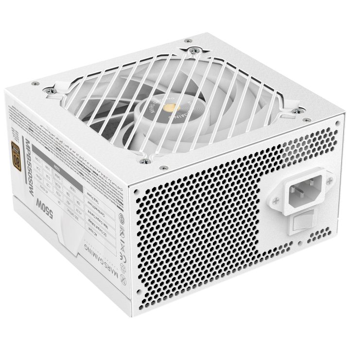 Mars Gaming MPB550SI, Fuente Alimentación PC ATX 550W, 7 Años…