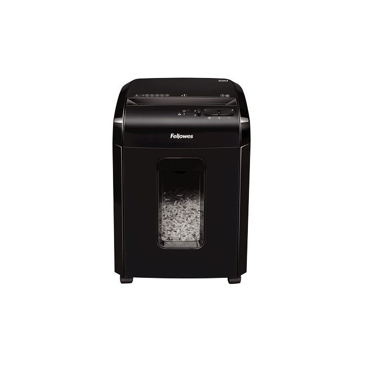 Fellowes Powershred 10M Micro-Cut Paper Shredder Black