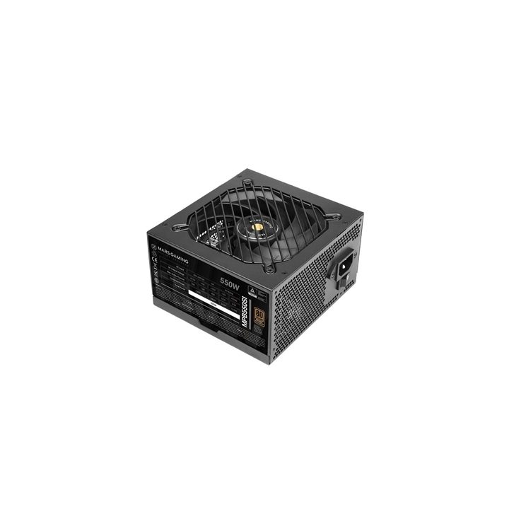Mars Gaming MPB550SI, Fuente Alimentación PC ATX 550W, 7 Años…