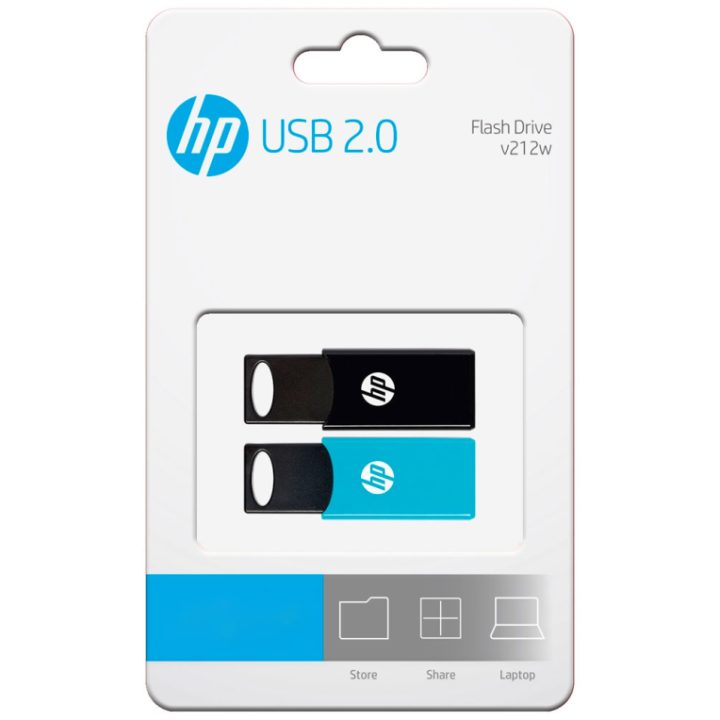 HP v212w unidad flash USB 64 GB USB tipo A 2.0 Negro (HPFD212B-64)