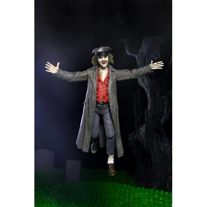 NECA Ultimate Beetlejuice Tour Guide The Bio-Exorcist Scale Action…