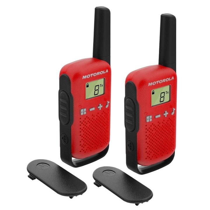 Motorola TALKABOUT T42 two-way radios 16 canales Negro, Azul