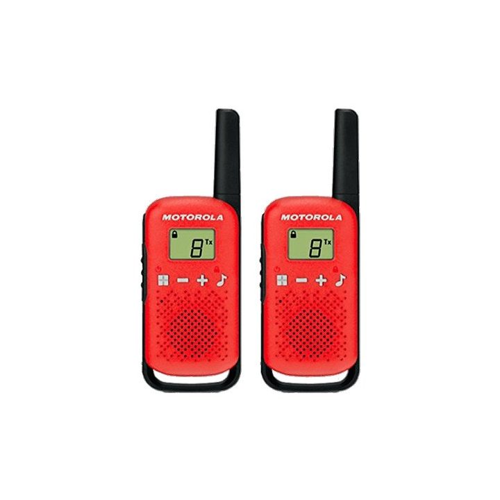 Motorola TALKABOUT T42 two-way radios 16 canales Negro, Azul