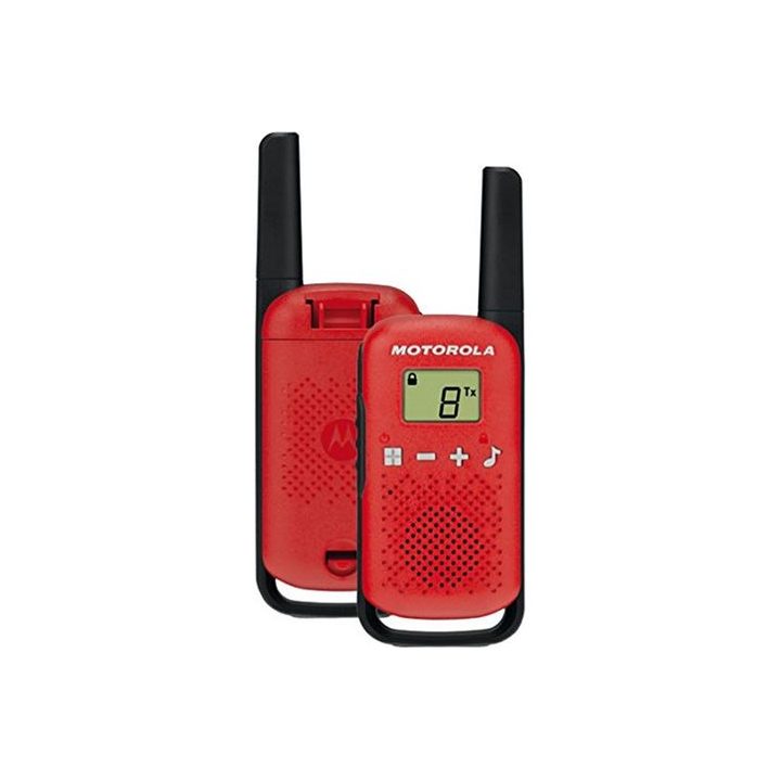 Motorola TALKABOUT T42 two-way radios 16 canales Negro, Azul