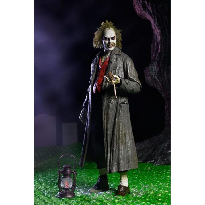 NECA Ultimate Beetlejuice Tour Guide The Bio-Exorcist Scale Action…