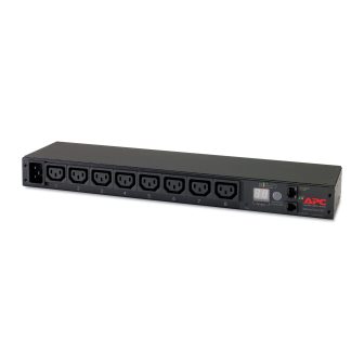 APC AP7821B Power Distribution Unit (PDU) 8 AC Outlets 0U/1U Black