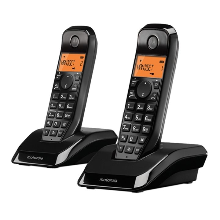 Motorola S12 Duo Telefone DECT Identificador de Chamadas Branco