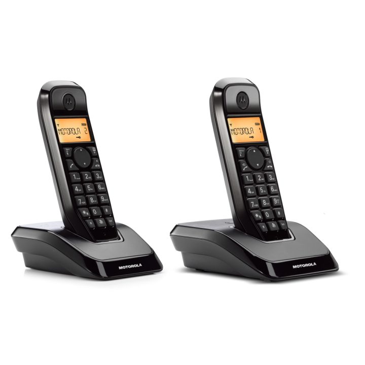 Motorola S12 Duo Telefone DECT Identificador de Chamadas Branco