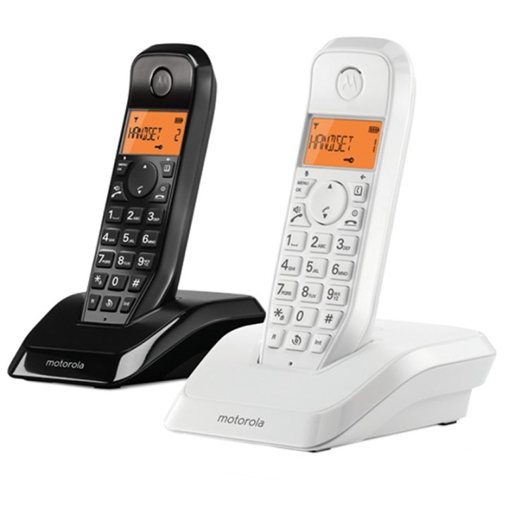 Motorola S12 Duo Teléfono DECT Identificador de llamadas Blanco