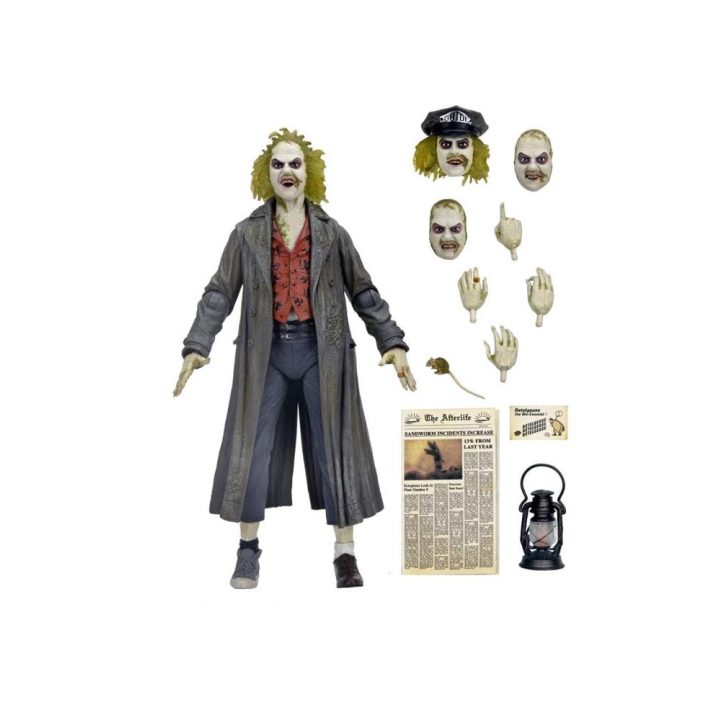 Neca Ultimate Beetlejuice Tour Guide The Bio-Exorcist Scale Action…