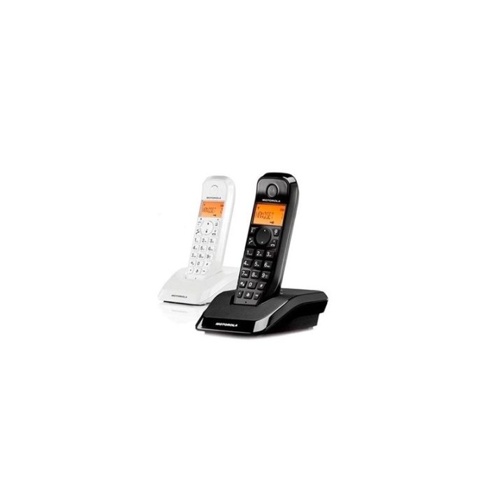 Motorola S12 Duo DECT Phone Caller ID White
