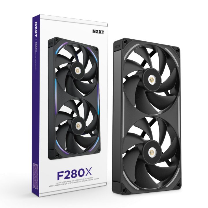 NZXT F280X RGB single-frame White 140 mm Fan (RF-U28PN-W1)