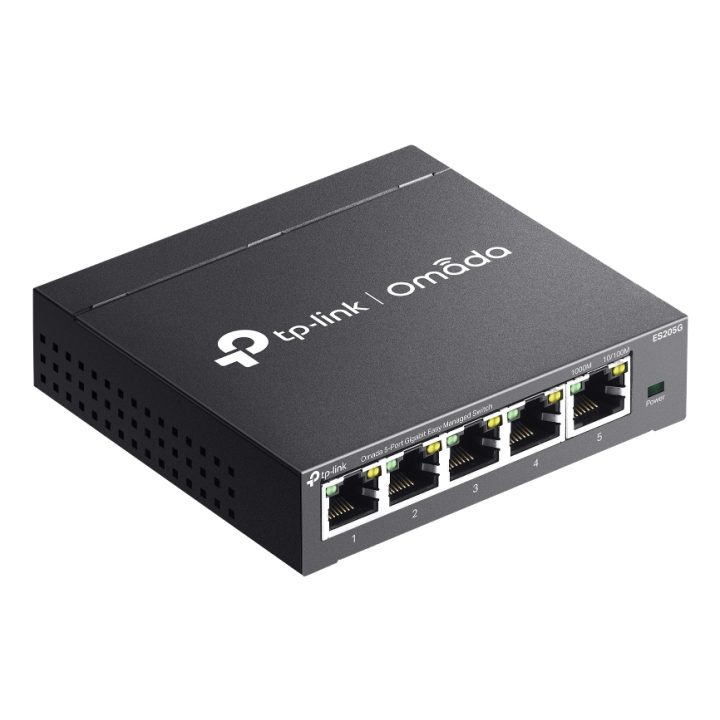 TP-Link Omada ES205G Managed Gigabit Ethernet (10/100/1000) Switch…
