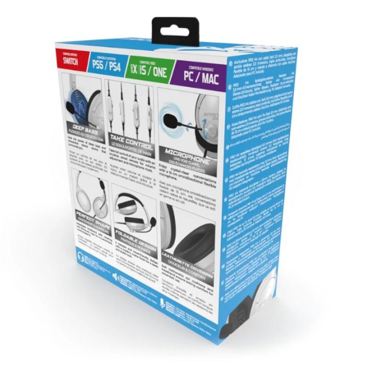 Spirit of Gamer Auricular Pro H4 Branco (MIC-PH4WT)