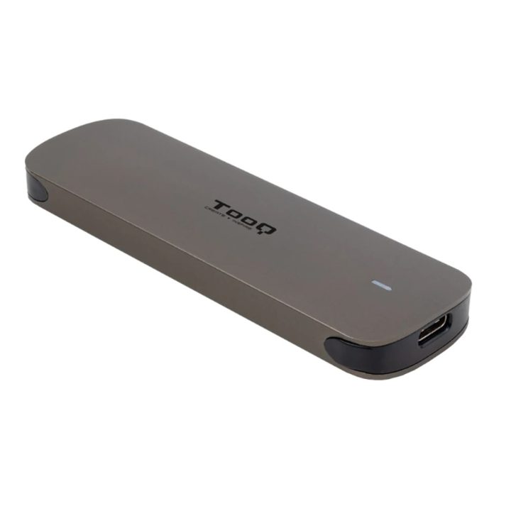 TooQ Caja Externa para SSD M.2 NGFF, Marrón