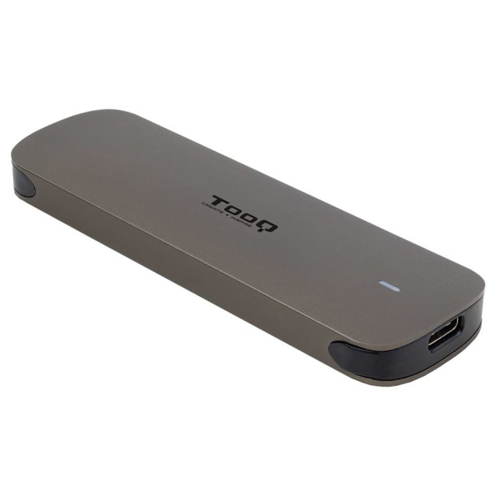 TooQ External Enclosure for M.2 NGFF SSD, Brown