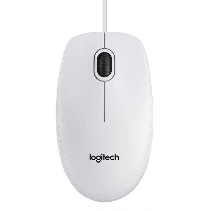 Logitech B100 rato de escritório ambidestro USB tipo A óptico 800 DPI
