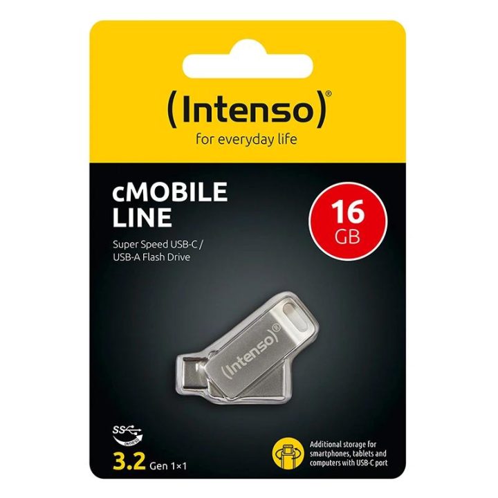 Intenso Lápiz USB cMobile USB 3.0 + TypeC 32GB (3536480)