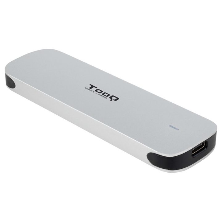 TooQ Caixa Externa para SSD M.2 NGFF, Castanho