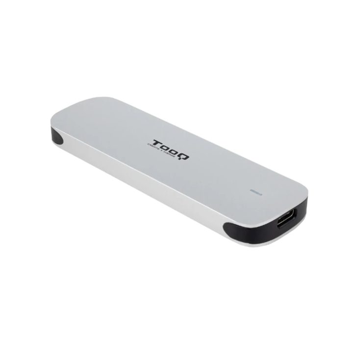 TooQ External Enclosure for M.2 NGFF SSD, Brown