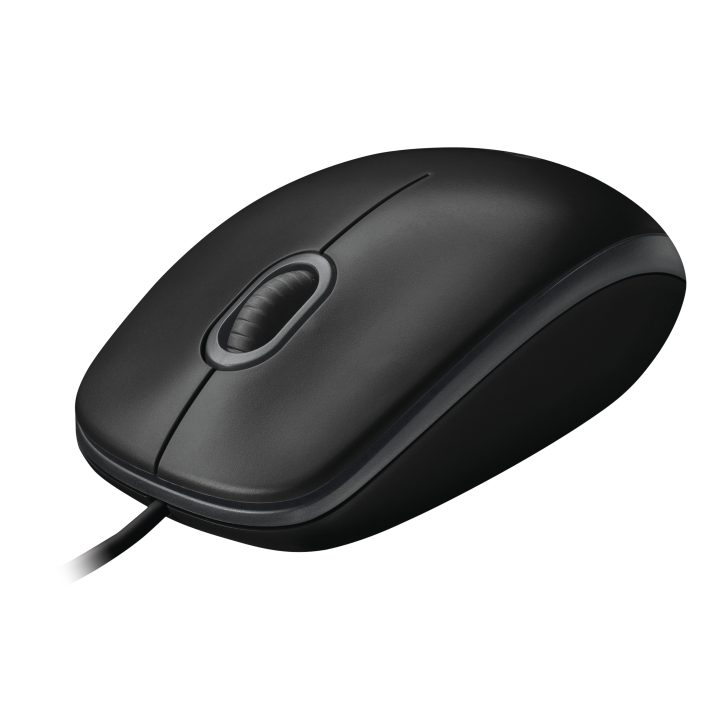 Logitech B100 rato de escritório ambidestro USB tipo A óptico 800 DPI