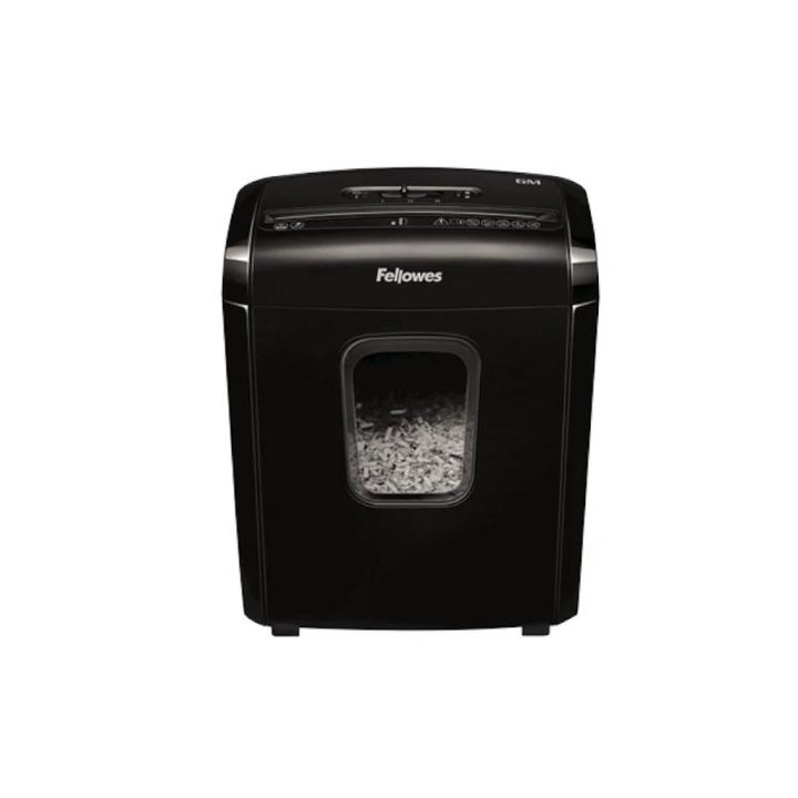 Fellowes Powershred 6M Micro-Cut Paper Shredder Black